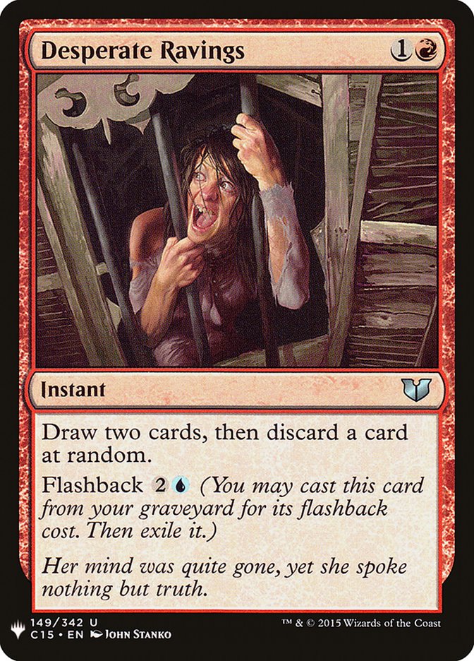 Desperate Ravings [Mystery Booster] | Game Master's Emporium (The New GME)