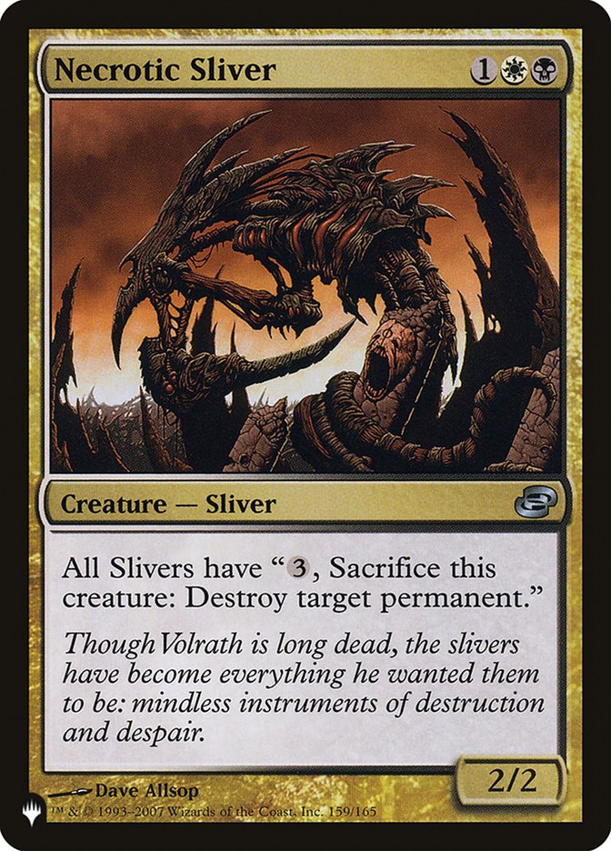 Necrotic Sliver [The List] | Game Master's Emporium (The New GME)
