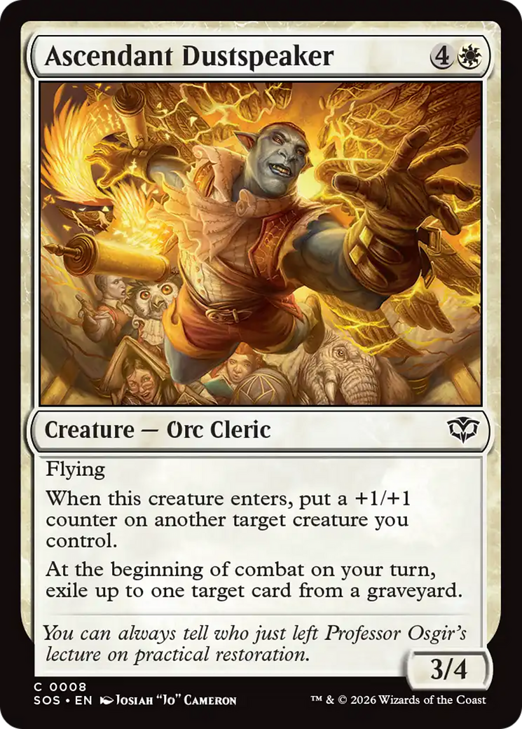 Ascendant Dustspeaker [Secrets of Strixhaven] | Game Master's Emporium (The New GME)