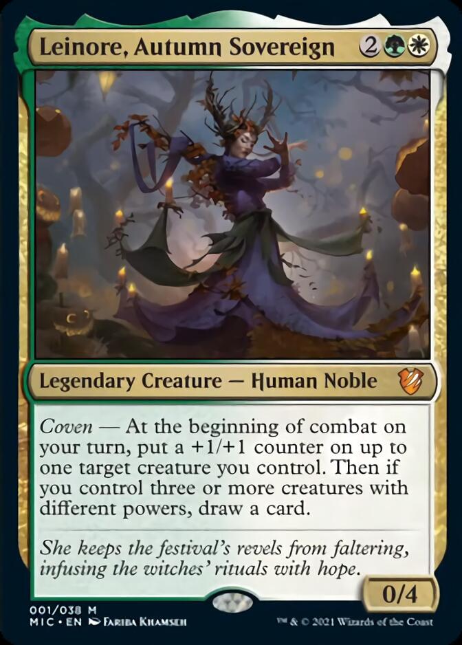 Leinore, Autumn Sovereign [Innistrad: Midnight Hunt Commander] | Game Master's Emporium (The New GME)