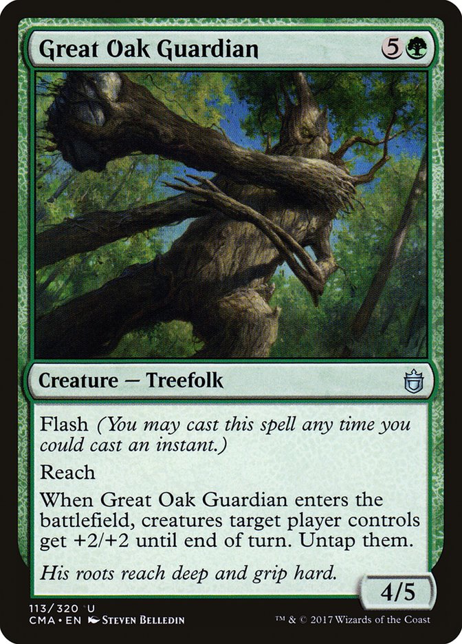 Great Oak Guardian [Commander Anthology] | Game Master's Emporium (The New GME)