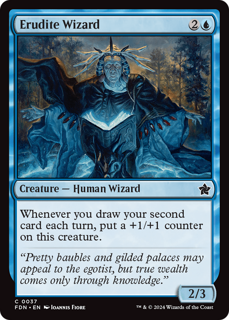 Erudite Wizard [Foundations] | Game Master's Emporium (The New GME)