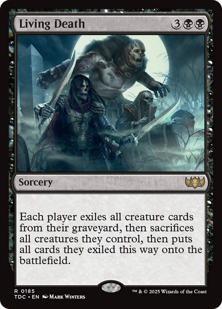 Living Death [Tarkir: Dragonstorm Commander] | Game Master's Emporium (The New GME)