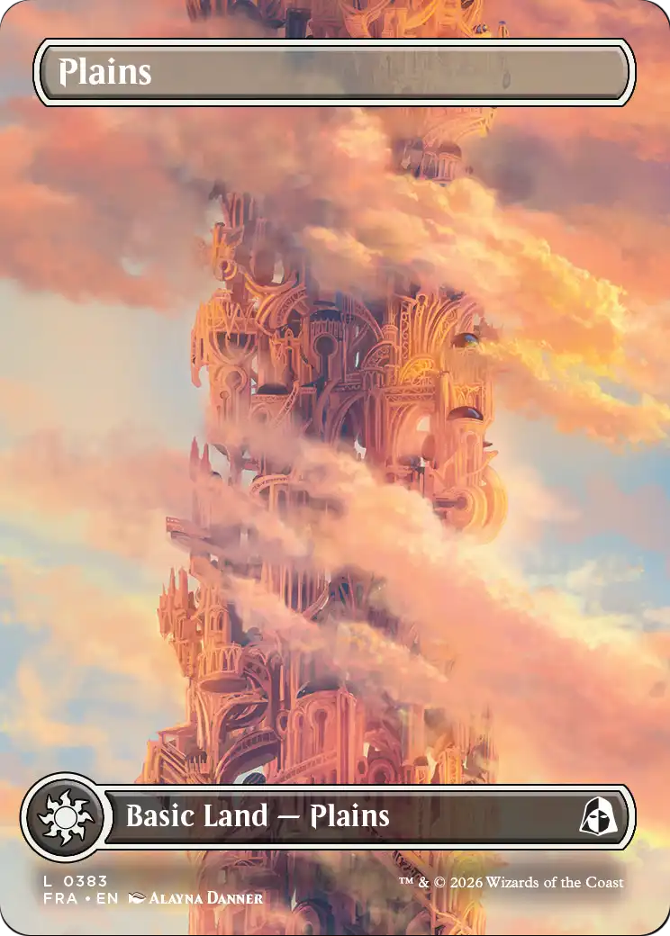Plains (Borderless) (0383) [Reality Fracture] | Game Master's Emporium (The New GME)