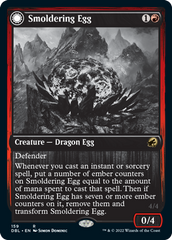 Smoldering Egg // Ashmouth Dragon [Innistrad: Double Feature] | Game Master's Emporium (The New GME)