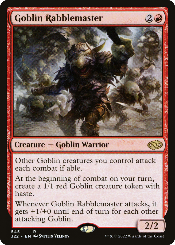 Goblin Rabblemaster [Jumpstart 2022] | Game Master's Emporium (The New GME)