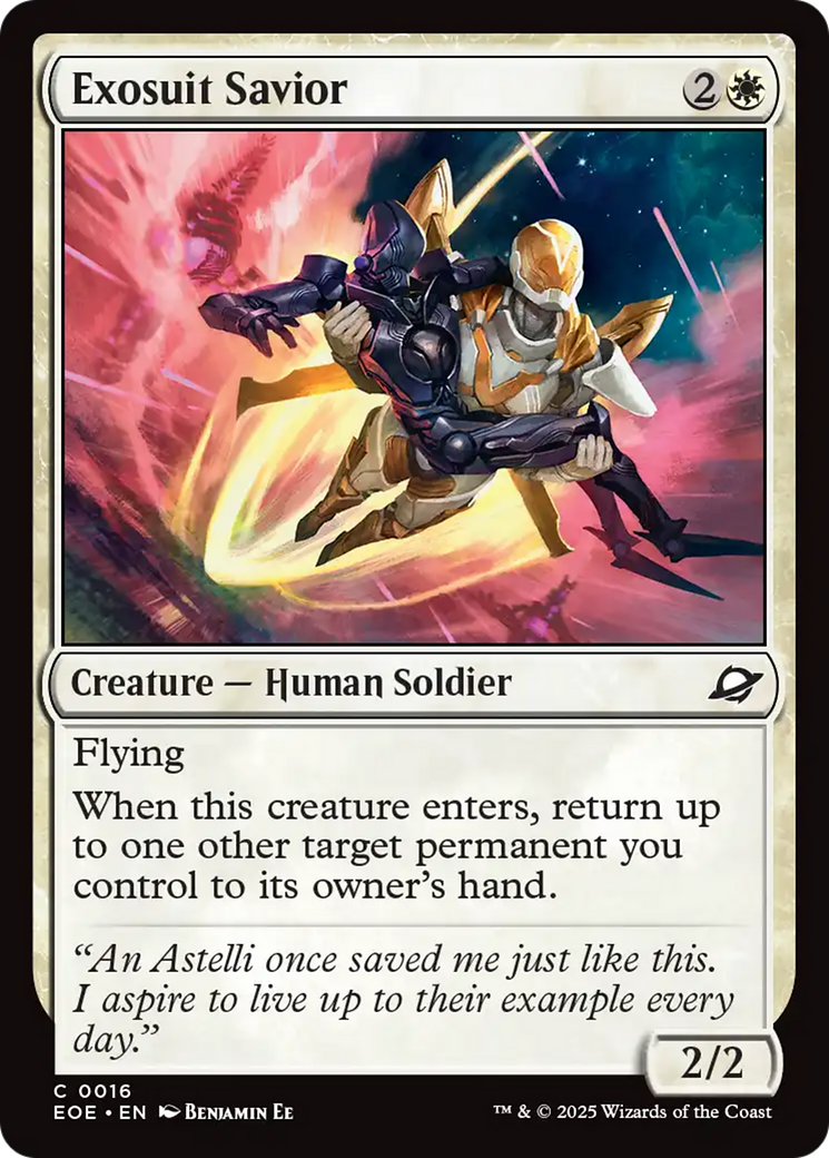 Exosuit Savior [Edge of Eternities] | Game Master's Emporium (The New GME)