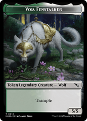 Detective // Voja Fenstalker Double-Sided Token [Murders at Karlov Manor Tokens] | Game Master's Emporium (The New GME)