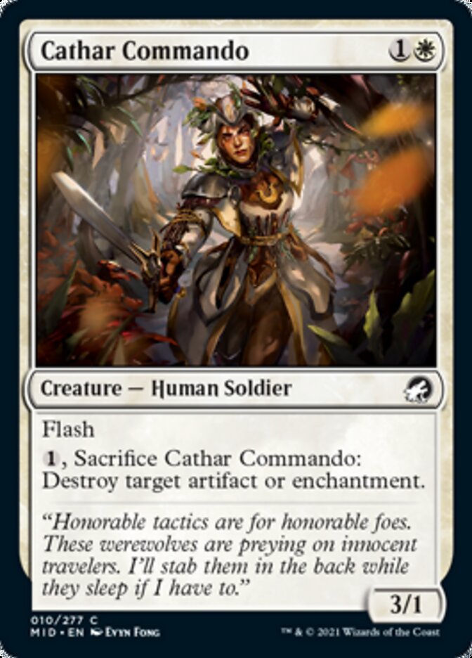 Cathar Commando [Innistrad: Midnight Hunt] | Game Master's Emporium (The New GME)