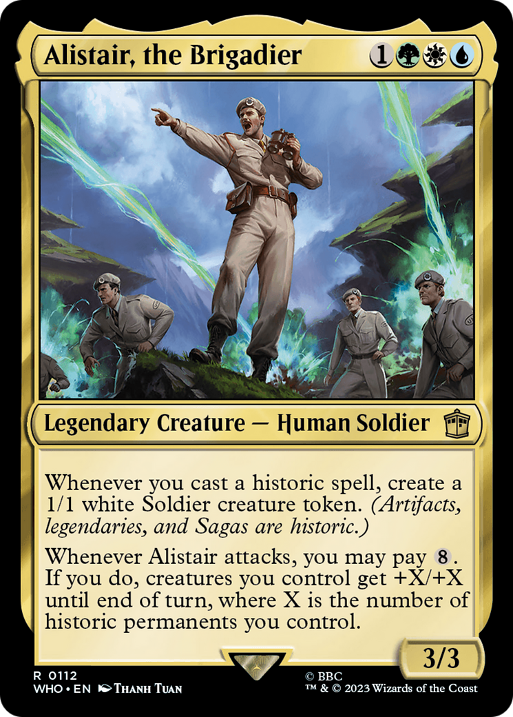 Alistair, the Brigadier [Doctor Who] | Game Master's Emporium (The New GME)