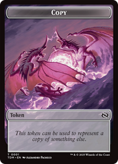Karox Bladewing // Copy Double-Sided Token [Tarkir: Dragonstorm Commander Tokens] | Game Master's Emporium (The New GME)