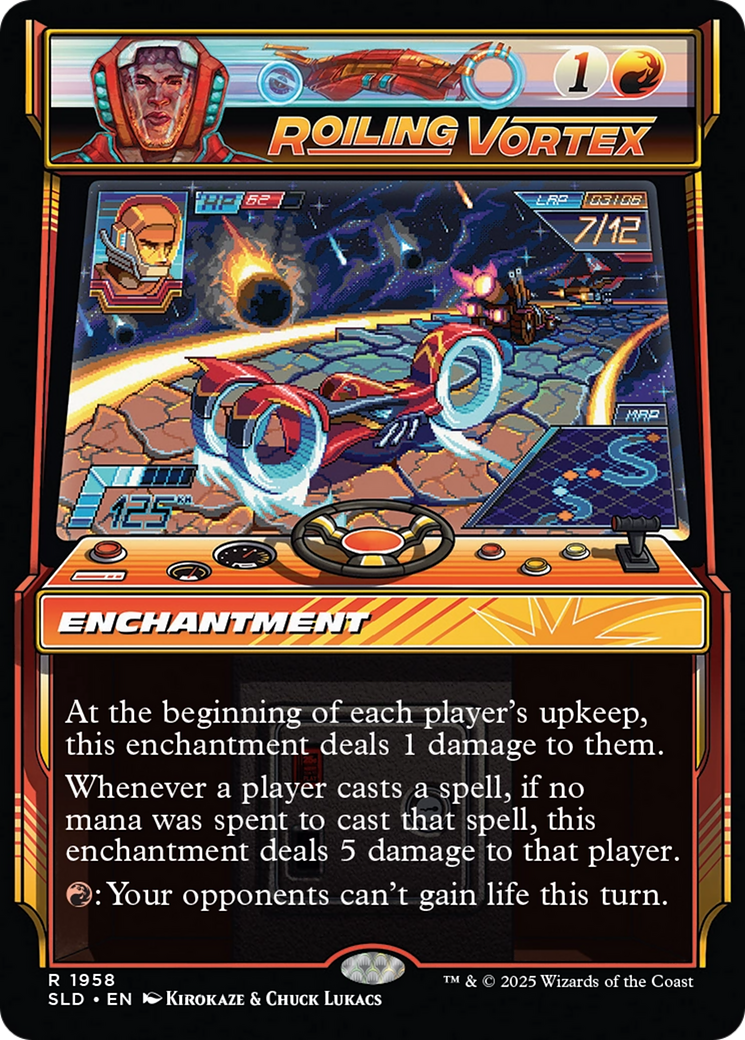 Roiling Vortex (Rainbow Foil) [Secret Lair Drop Series] | Game Master's Emporium (The New GME)