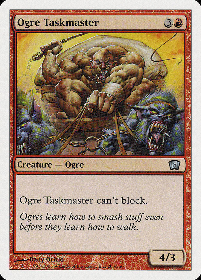 Ogre Taskmaster [Eighth Edition] | Game Master's Emporium (The New GME)