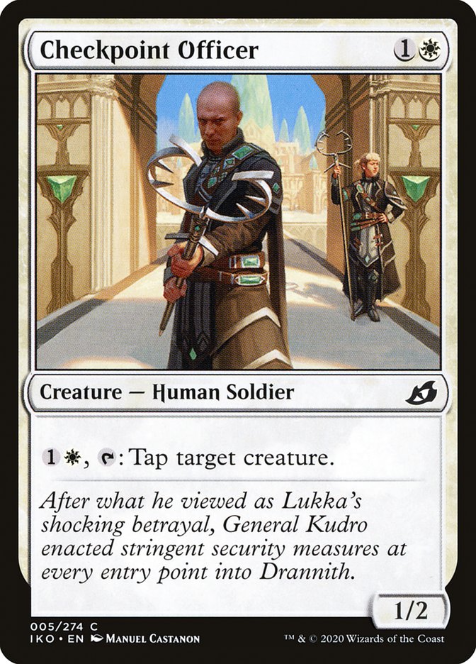 Checkpoint Officer [Ikoria: Lair of Behemoths] | Game Master's Emporium (The New GME)