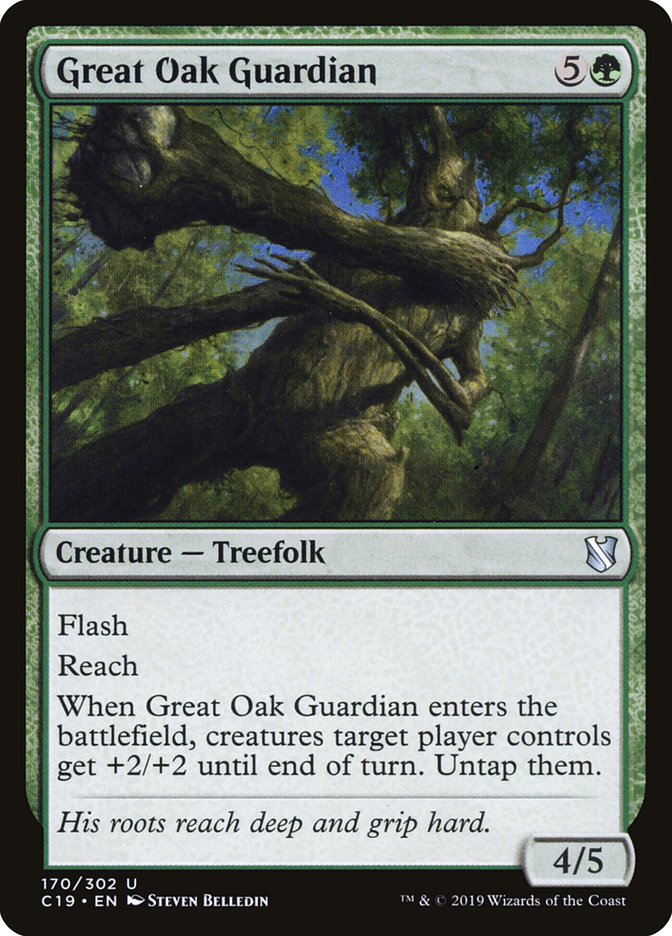 Great Oak Guardian [Commander 2019] | Game Master's Emporium (The New GME)