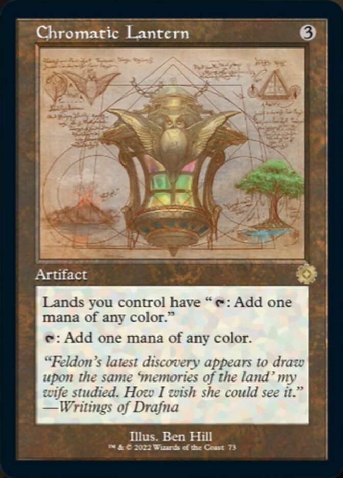 Chromatic Lantern (Retro Schematic) [The Brothers' War Retro Artifacts] | Game Master's Emporium (The New GME)