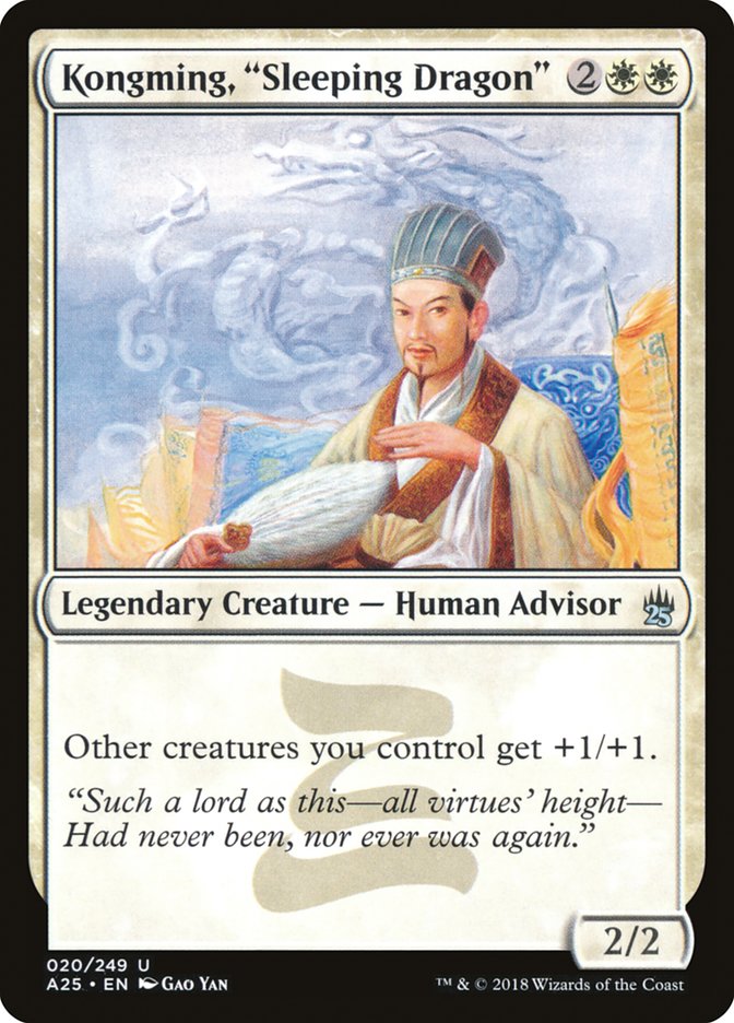 Kongming, "Sleeping Dragon" [Masters 25] | Game Master's Emporium (The New GME)