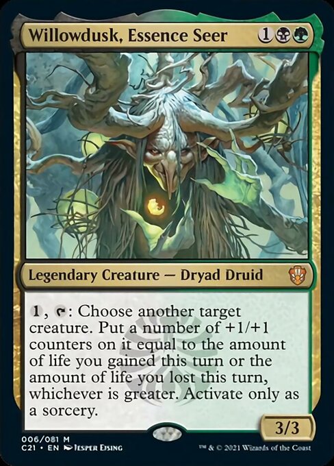 Willowdusk, Essence Seer [Commander 2021] | Game Master's Emporium (The New GME)