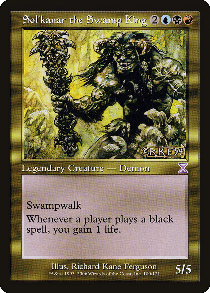 Sol'kanar the Swamp King [Time Spiral Timeshifted] | Game Master's Emporium (The New GME)