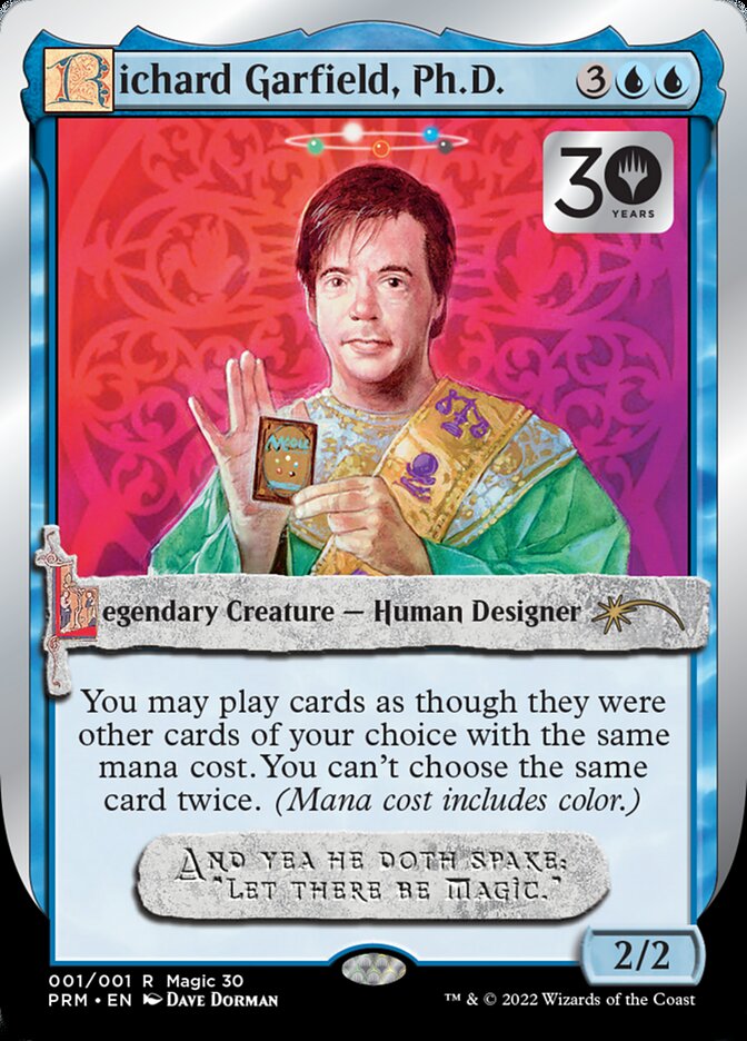 Richard Garfield, Ph.D. [30th Anniversary Promos] | Game Master's Emporium (The New GME)