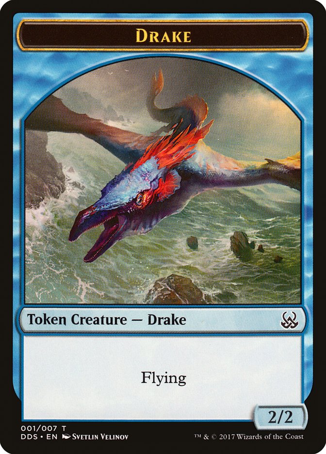 Drake Token [Duel Decks: Mind vs. Might Tokens] | Game Master's Emporium (The New GME)