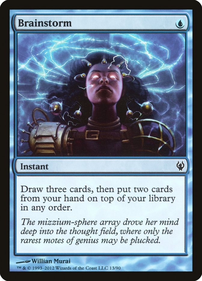 Brainstorm [Duel Decks: Izzet vs. Golgari] | Game Master's Emporium (The New GME)