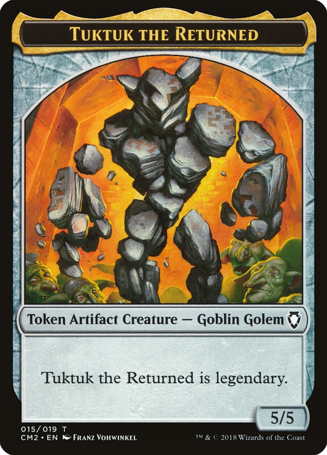 Tuktuk the Returned Token [Commander Anthology Volume II Tokens] | Game Master's Emporium (The New GME)