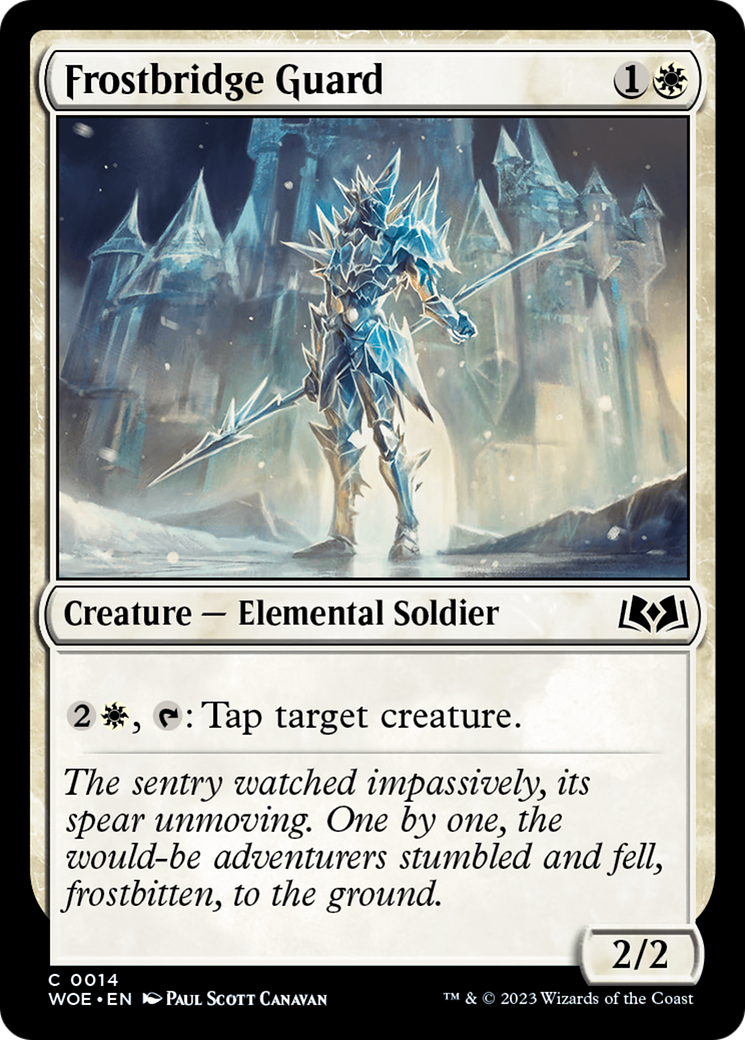 Frostbridge Guard [Wilds of Eldraine] | Game Master's Emporium (The New GME)