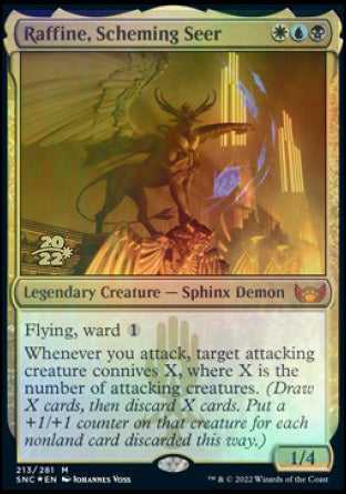 Raffine, Scheming Seer [Streets of New Capenna Prerelease Promos] | Game Master's Emporium (The New GME)
