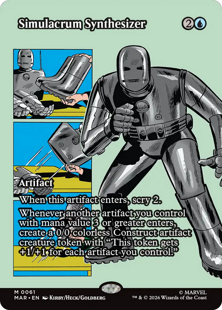 Simulacrum Synthesizer (Borderless) [Marvel Universe: Eternal-Legal] | Game Master's Emporium (The New GME)