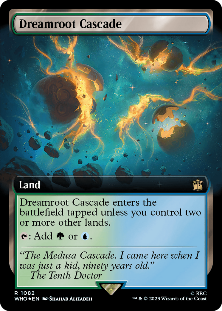 Dreamroot Cascade (Extended Art) (Surge Foil) [Doctor Who] | Game Master's Emporium (The New GME)