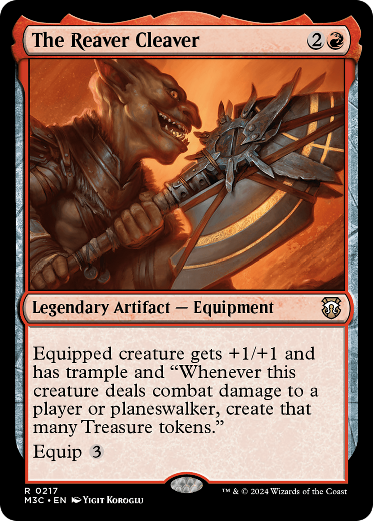 The Reaver Cleaver (Ripple Foil) [Modern Horizons 3 Commander] | Game Master's Emporium (The New GME)