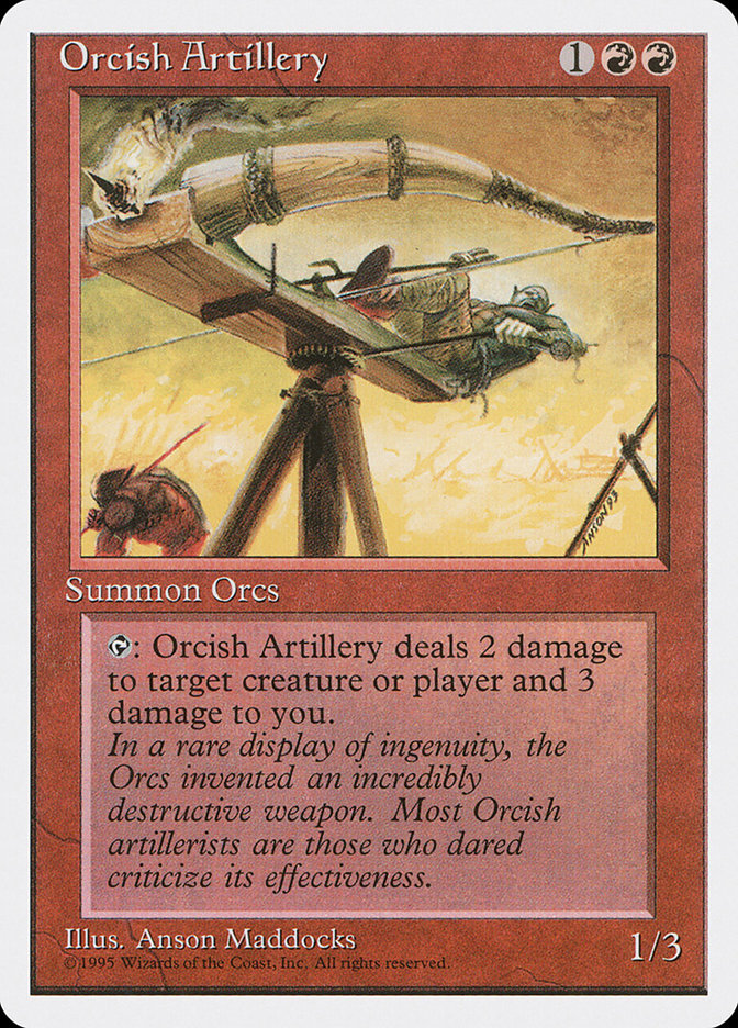 Orcish Artillery [Fourth Edition] | Game Master's Emporium (The New GME)