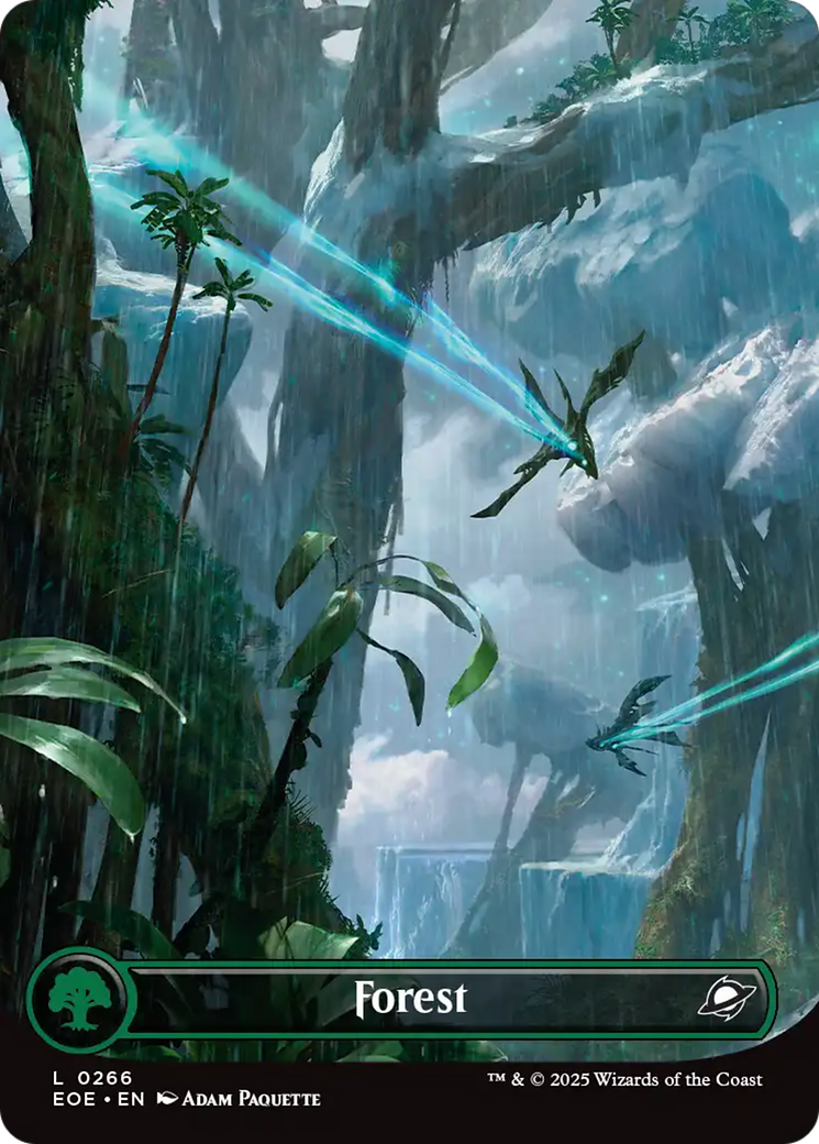 Forest (0266) (Borderless) [Edge of Eternities] | Game Master's Emporium (The New GME)
