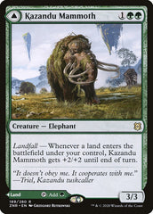 Kazandu Mammoth // Kazandu Valley [Zendikar Rising] | Game Master's Emporium (The New GME)