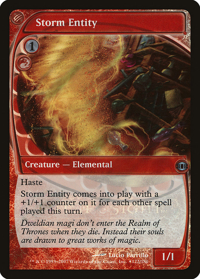 Storm Entity [Future Sight Promos] | Game Master's Emporium (The New GME)