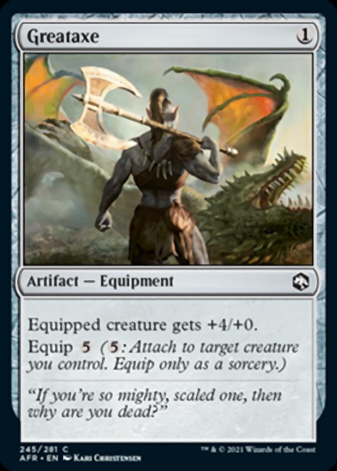 Greataxe [Dungeons & Dragons: Adventures in the Forgotten Realms] | Game Master's Emporium (The New GME)