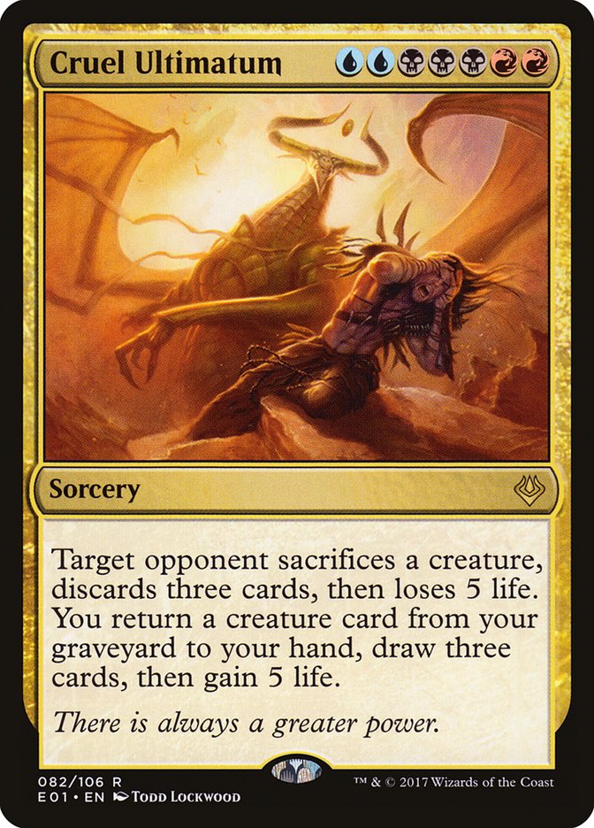 Cruel Ultimatum [Archenemy: Nicol Bolas] | Game Master's Emporium (The New GME)