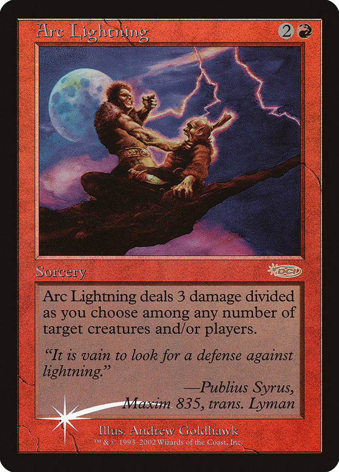 Arc Lightning [Arena League 2002] | Game Master's Emporium (The New GME)