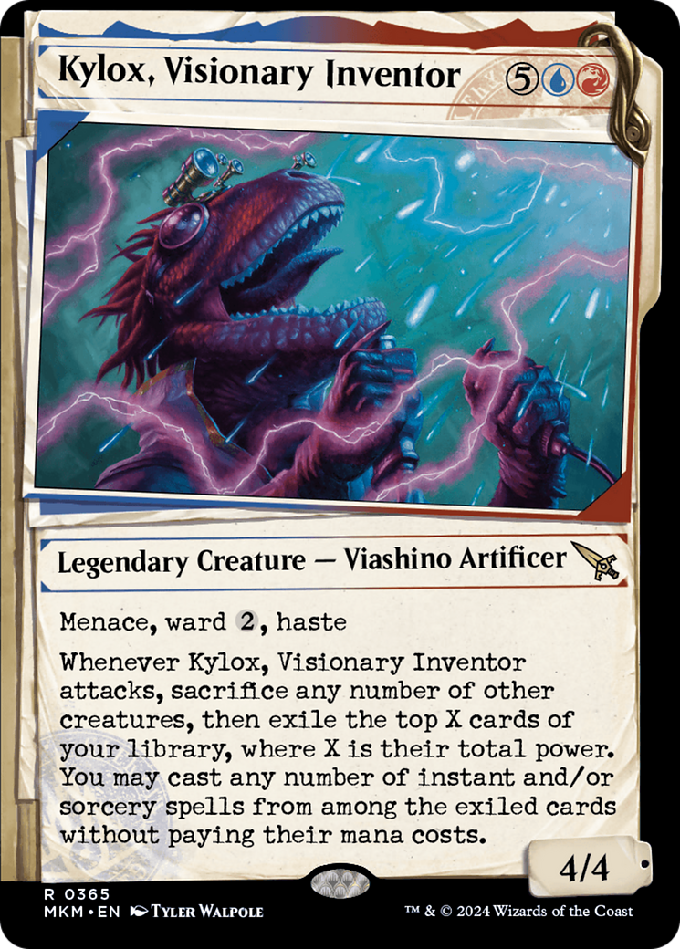 Kylox, Visionary Inventor (Showcase) [Murders at Karlov Manor] | Game Master's Emporium (The New GME)