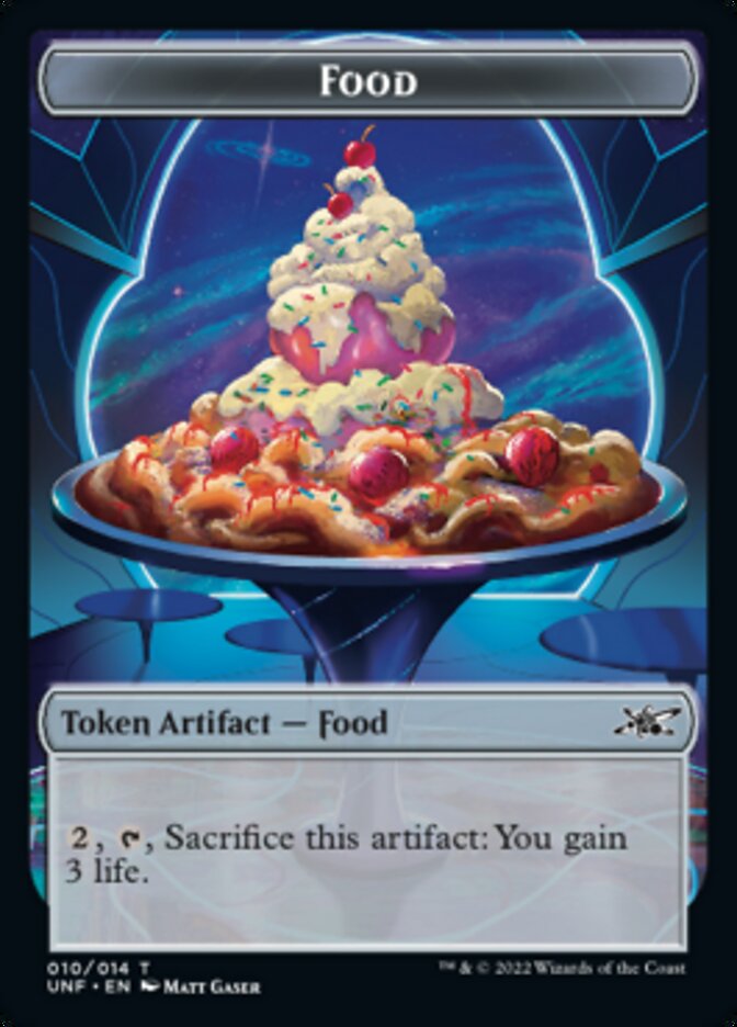 Food (010) Token [Unfinity Tokens] | Game Master's Emporium (The New GME)