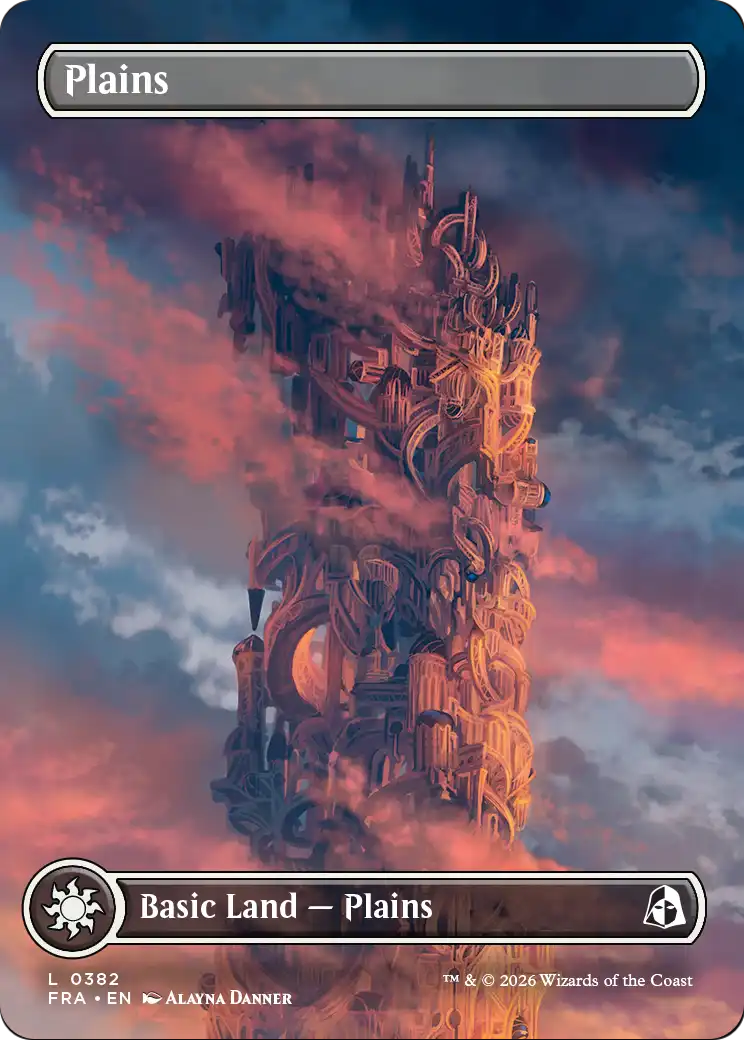 Plains (Borderless) (0382) [Reality Fracture] | Game Master's Emporium (The New GME)