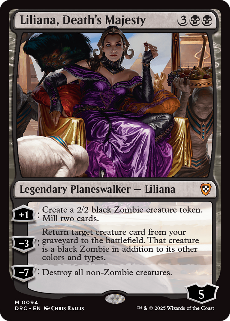 Liliana, Death's Majesty [Aetherdrift Commander] | Game Master's Emporium (The New GME)