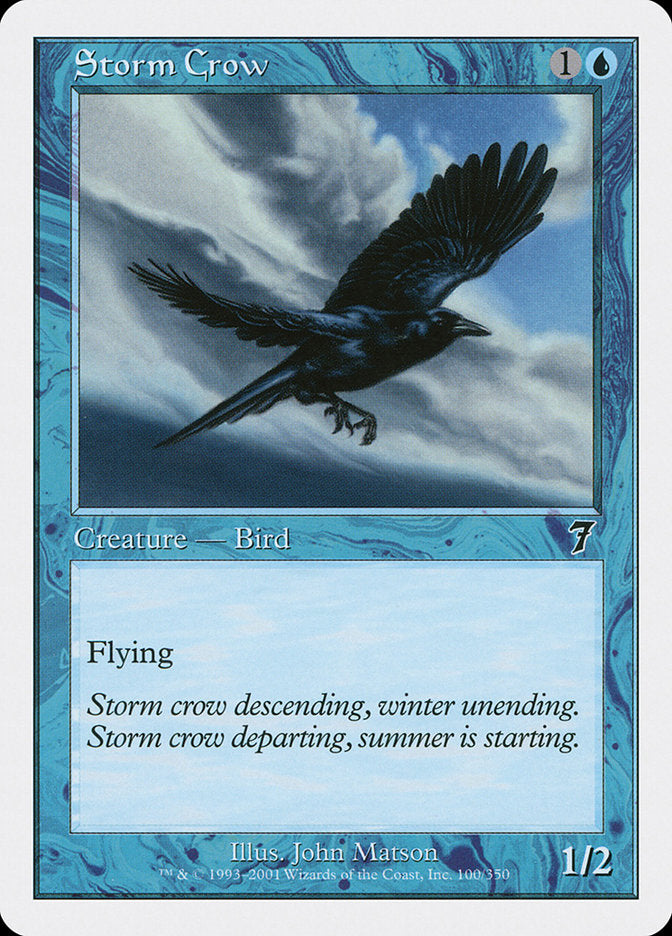 Storm Crow [Seventh Edition] | Game Master's Emporium (The New GME)