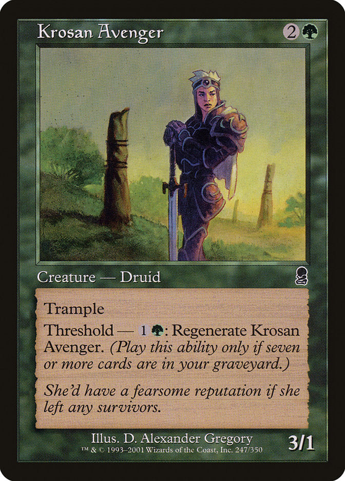 Krosan Avenger [Odyssey] | Game Master's Emporium (The New GME)