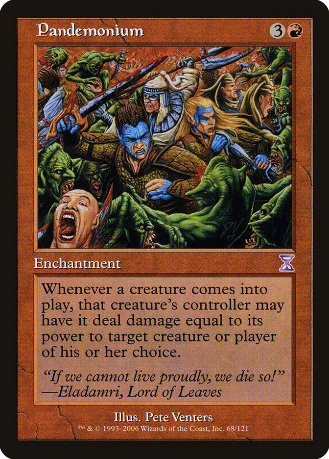Pandemonium [Time Spiral Timeshifted] | Game Master's Emporium (The New GME)
