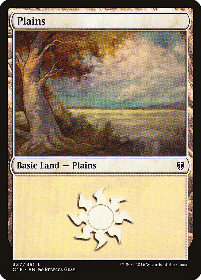 Plains (337) [Commander 2016] | Game Master's Emporium (The New GME)