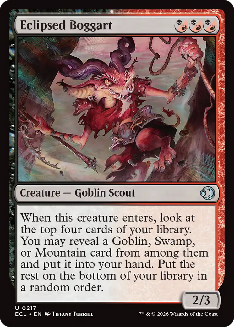 Eclipsed Boggart [Lorwyn Eclipsed] | Game Master's Emporium (The New GME)