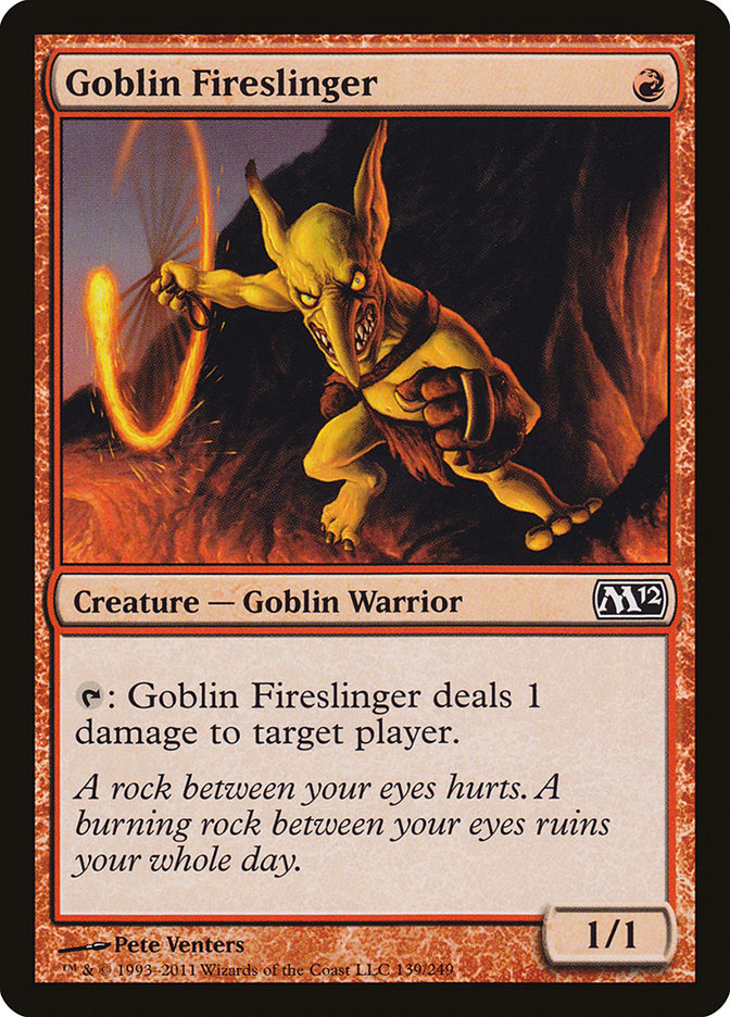 Goblin Fireslinger [Magic 2012] | Game Master's Emporium (The New GME)