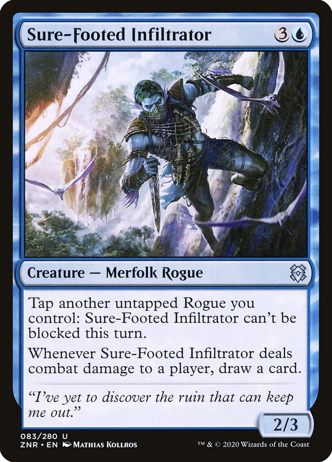 Sure-Footed Infiltrator [Zendikar Rising] | Game Master's Emporium (The New GME)